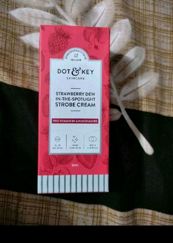 Dot Nd Key Stobe Cream New Sealed Pack No Coin