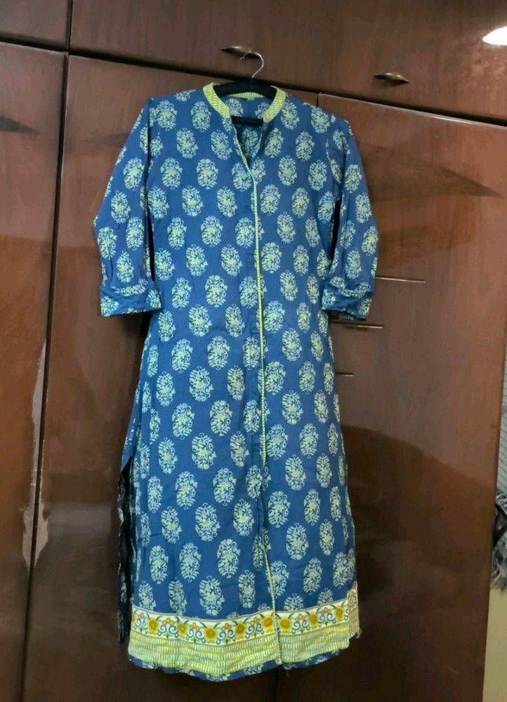 Blue Daily Wear Kurti