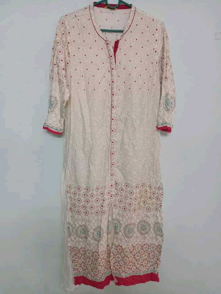 Aurelia Golden Print Kurti