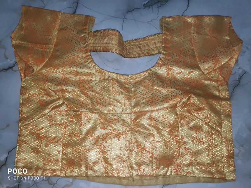 pretty shimmry blouse.