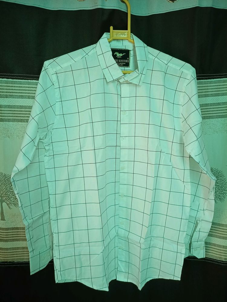 Mens White Shirt