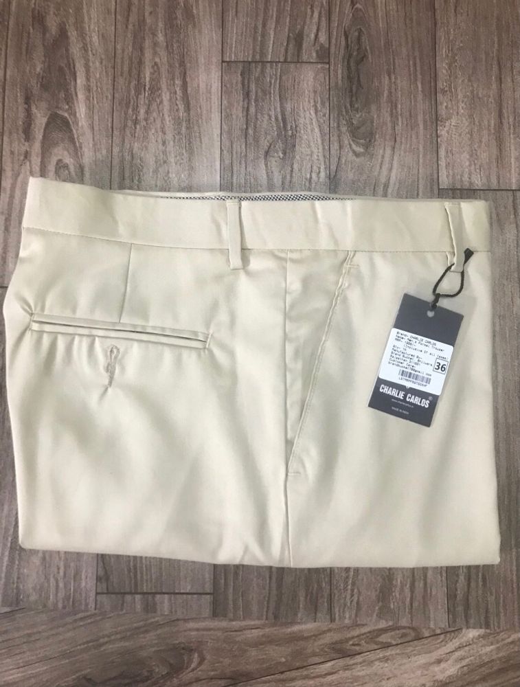 Cream 36 Formal Trouser For Men