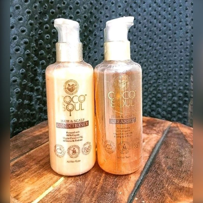 Coco Soul Hair Cleanser And Conditioner