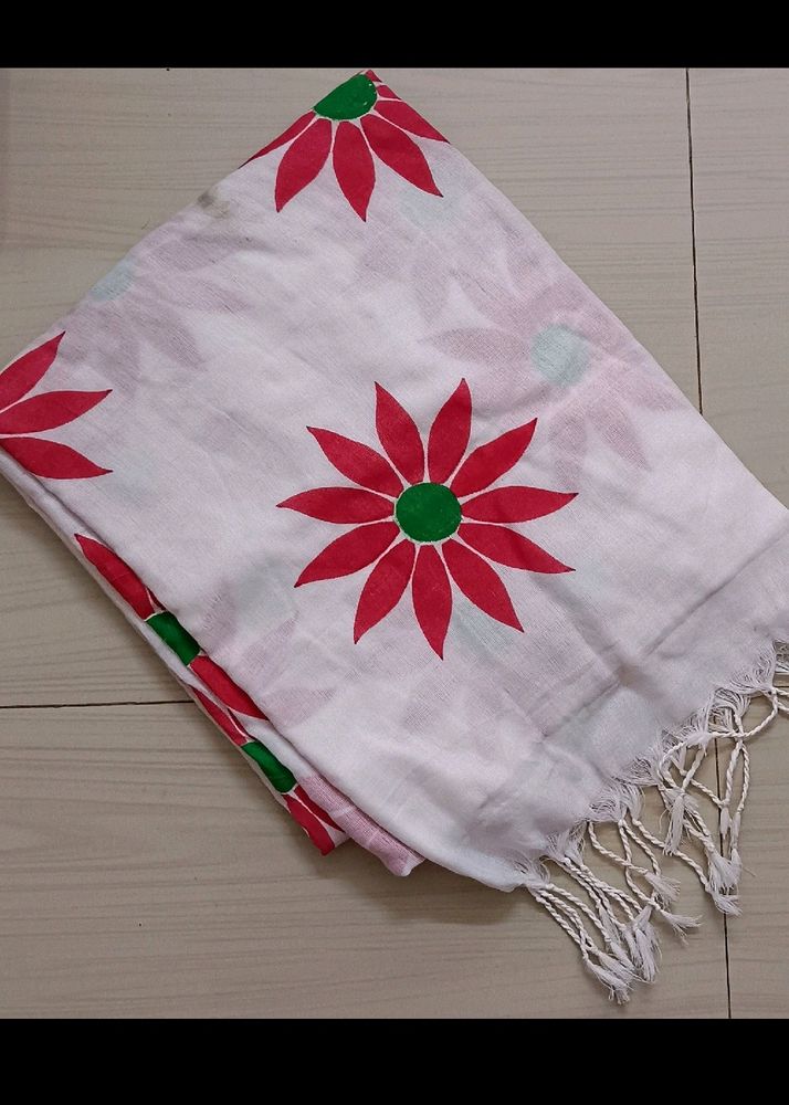 Sunflower Design Saree