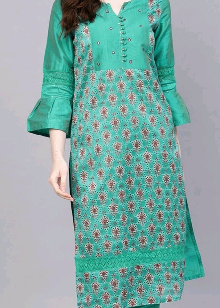 Silk Kurta With Pant