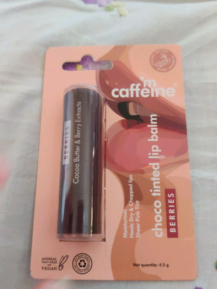 New Mcaffrine lipbalm Choco tint.