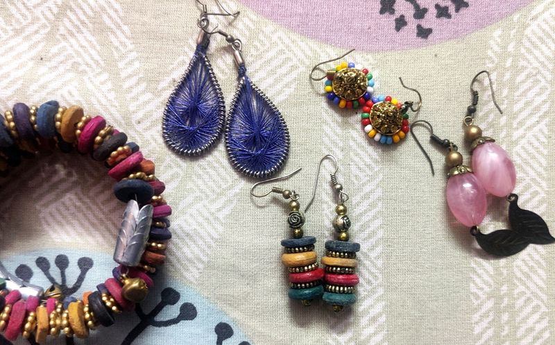 Earrings COMBO 4 +FREE Bracelet