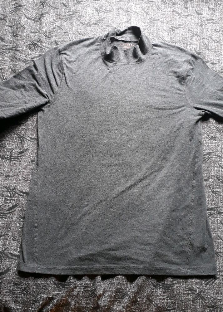 grey Full Sleeve T Shirt