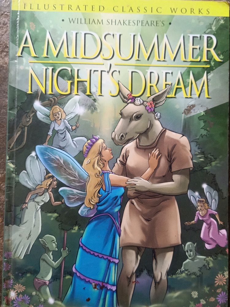 Combo Of 2 Books Eat That Frog,A Midsummer Night's Dream Comics