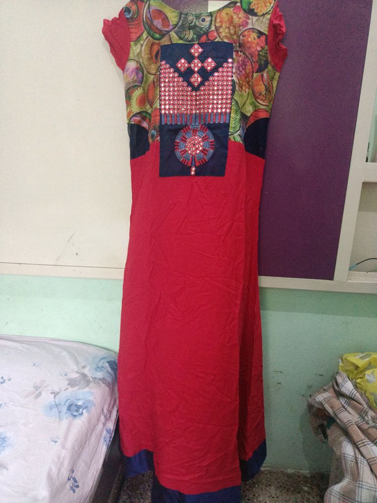 Without Use Long Kurti..