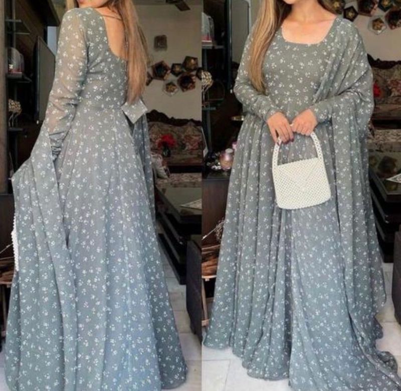 Anarkali Kurti With Duppatta