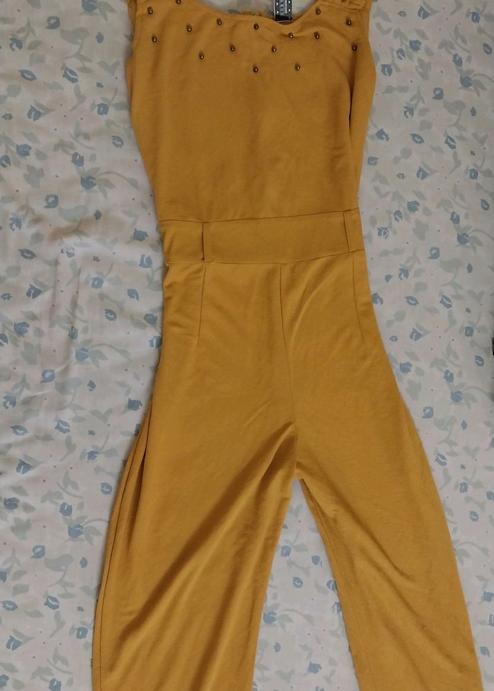 Mustard Yellow Jumpsuit