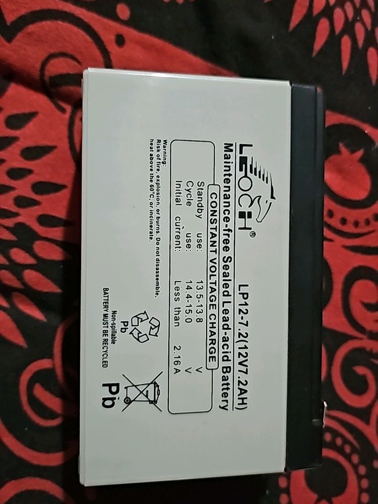 Lead Acid Maintenance Free Battery