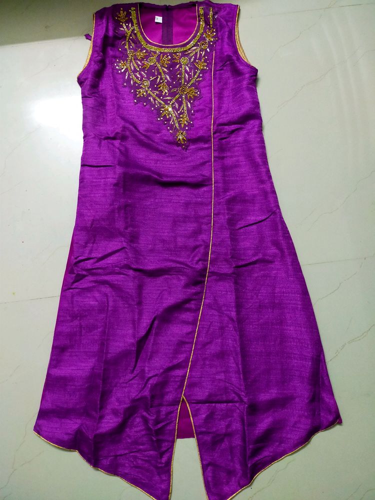 Purple Kurta