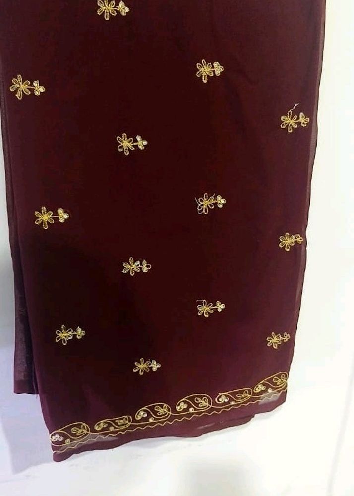 Cotton Lenin Saree