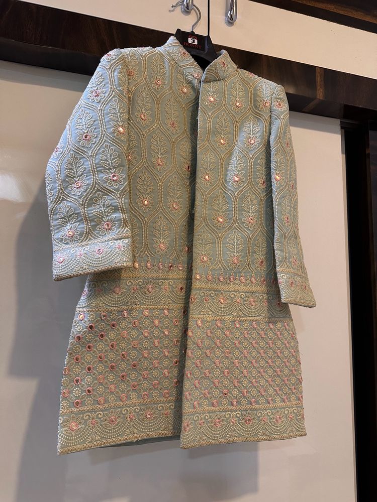 Boys Indo-western Kurta With Bottom