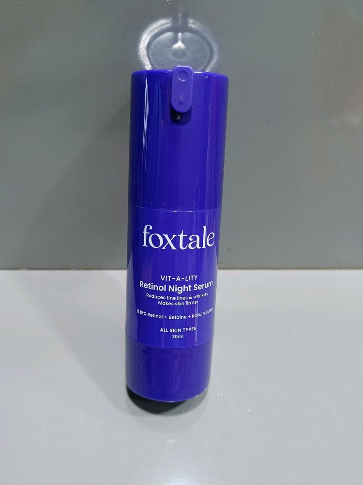 foxtale VIT-A-LITY Retinol Night Serum