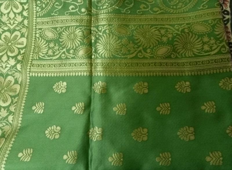 Kanjeevaram silk New Unused Saree &Blouse Piecr