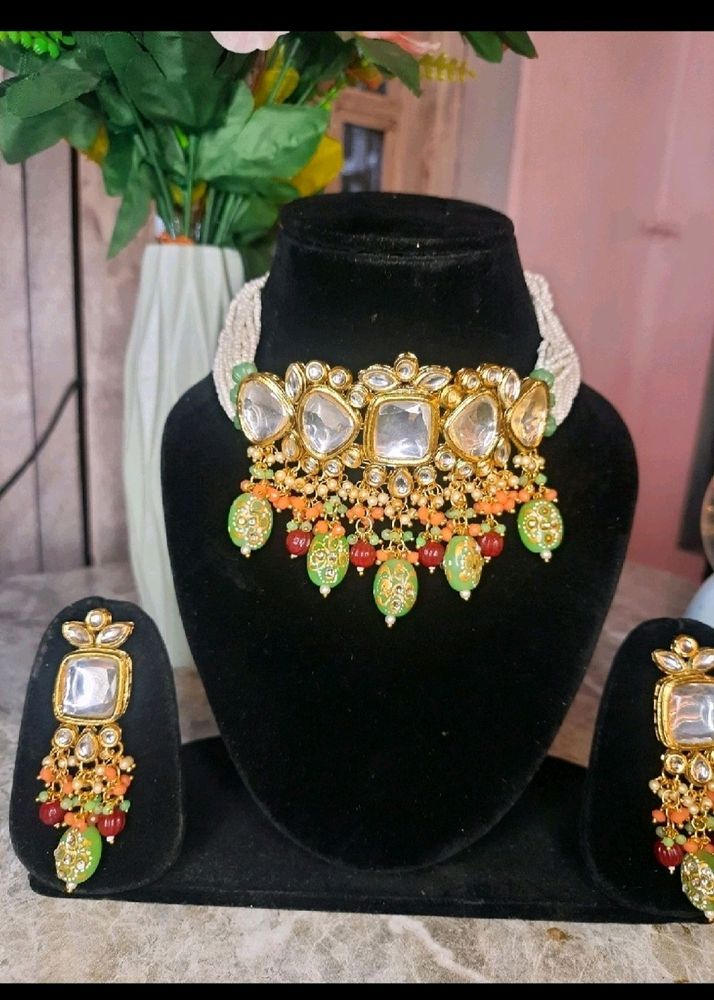 New Choker Set Kundan