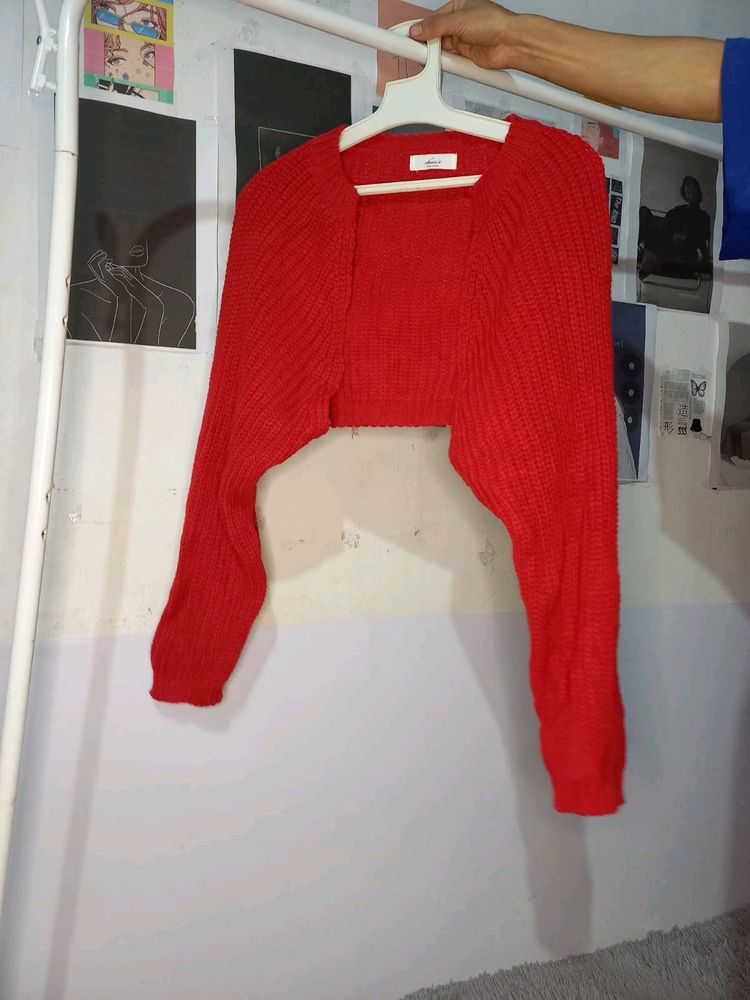 Red Korean Bolero