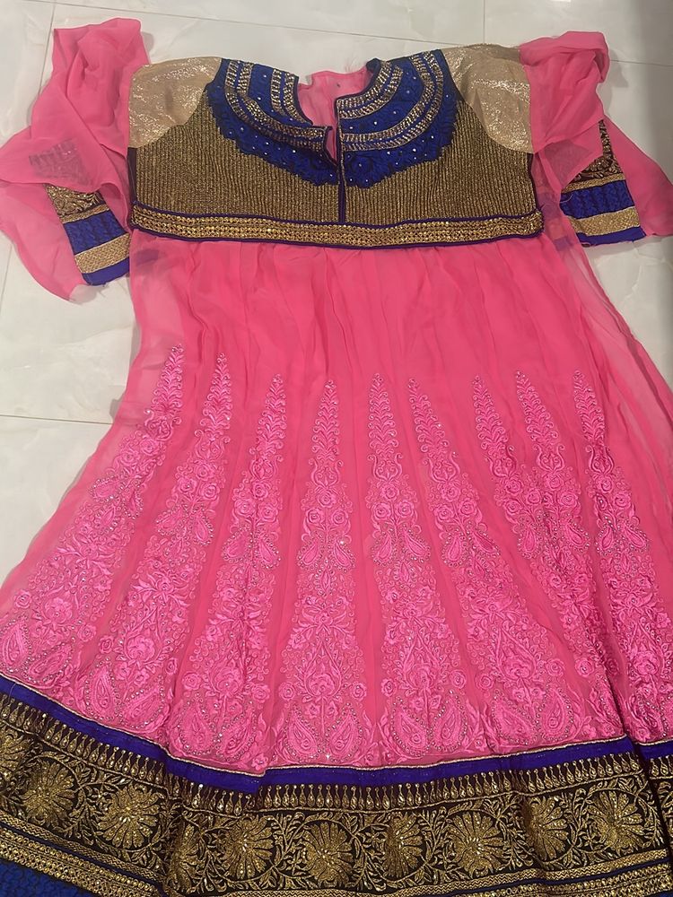 Unstiched Anarkali Dress