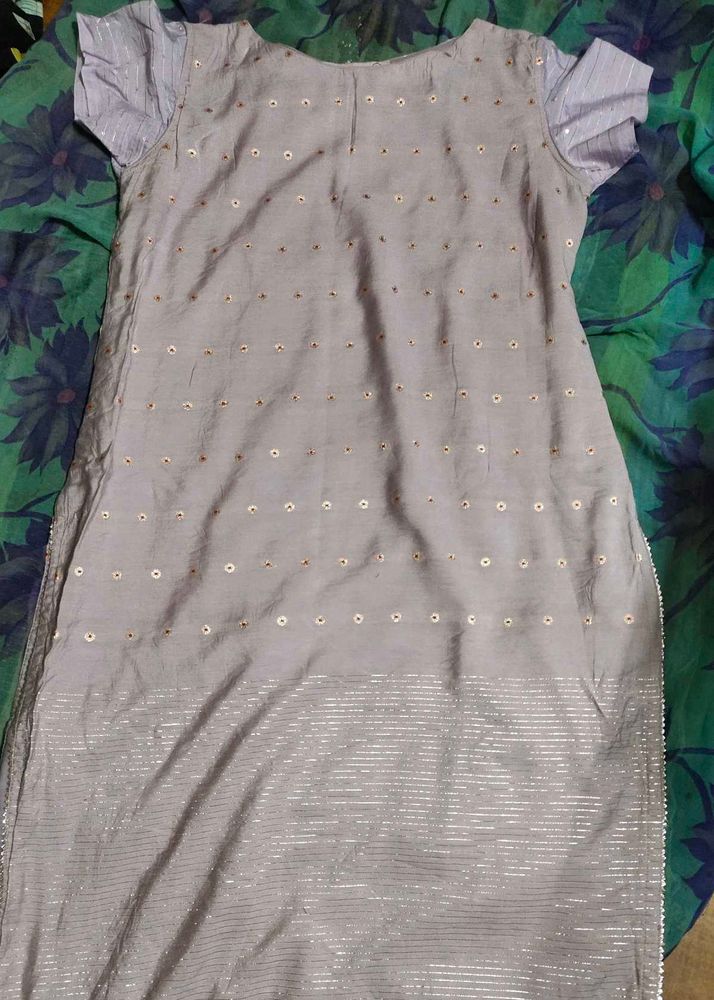 lavender Kurta Set