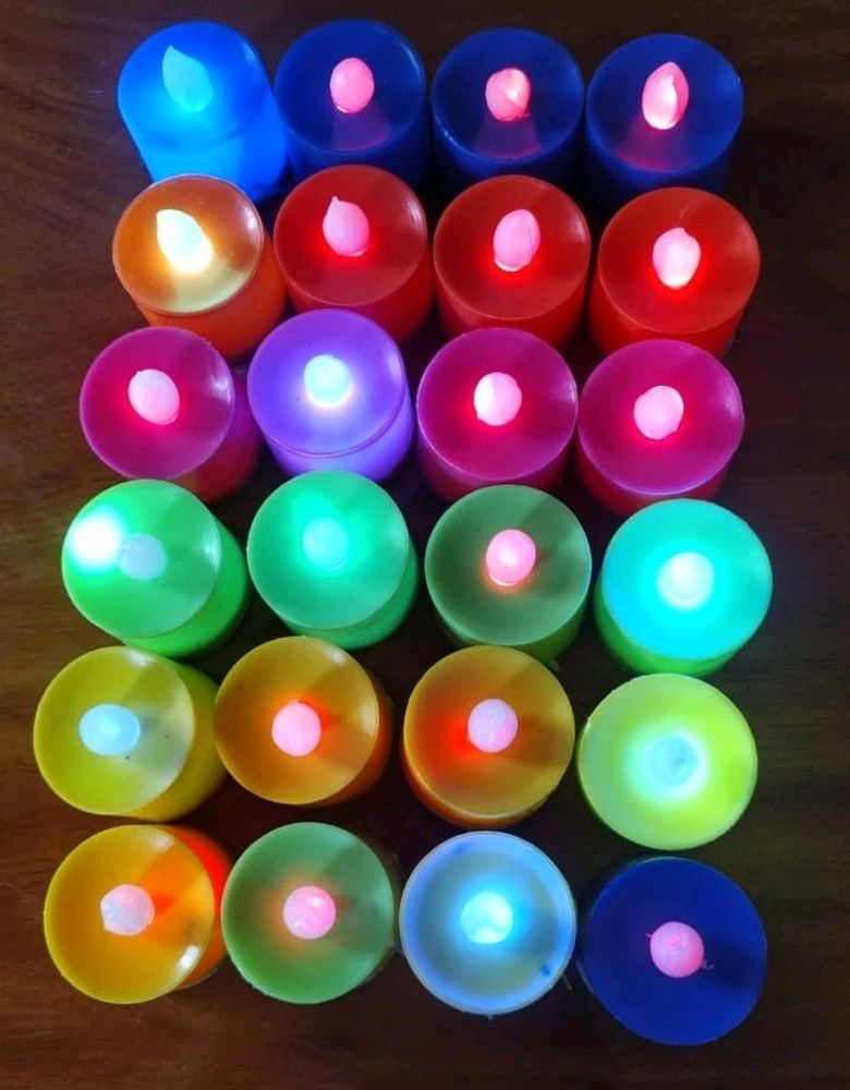 Diwali New LED CANDELS PACK OF 24