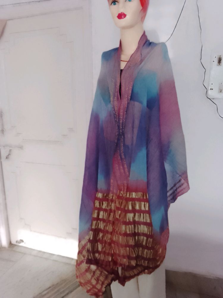 Combo Of A Dupatta And Kurti