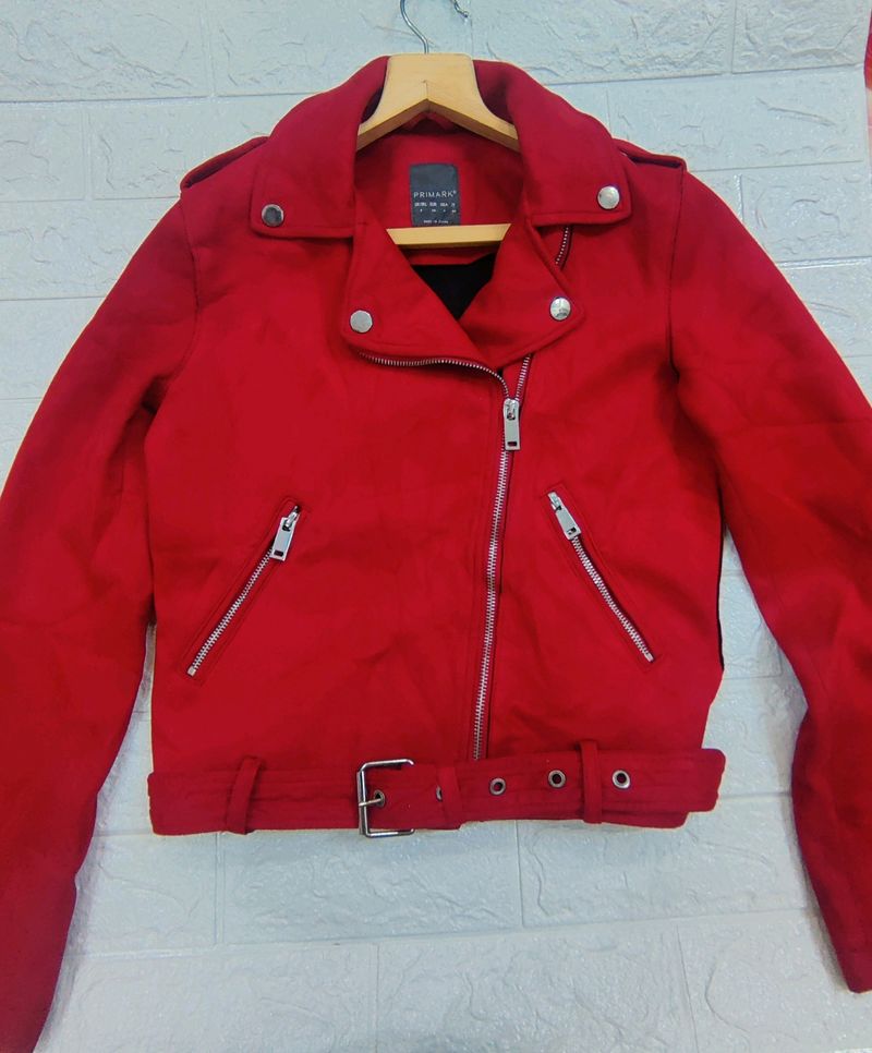 Red jacket