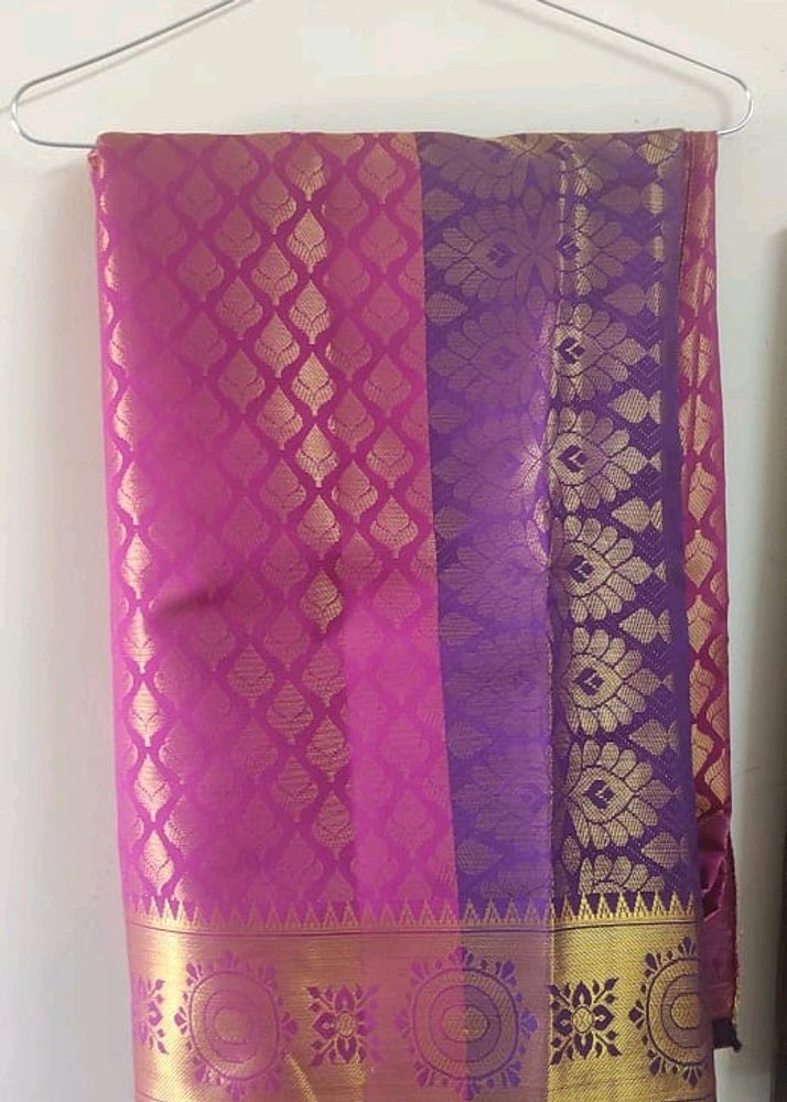 Saree With Stitched Blouse