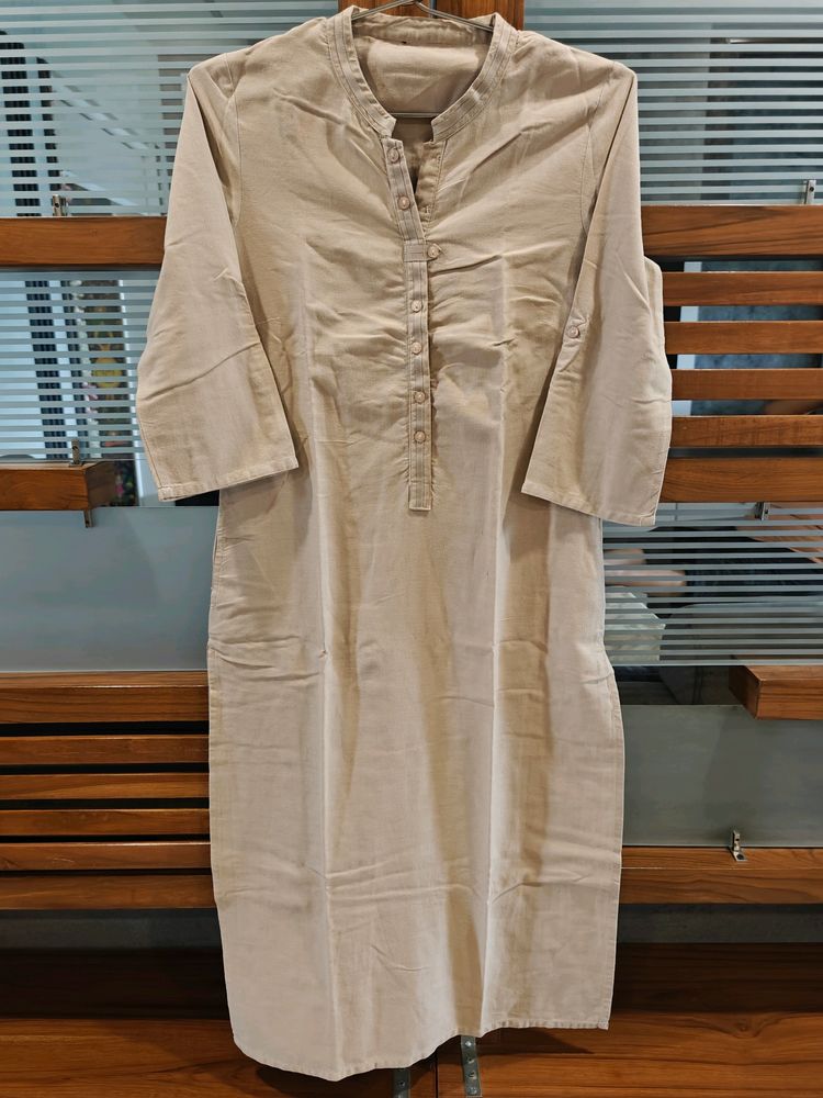 Nude Color Kurta