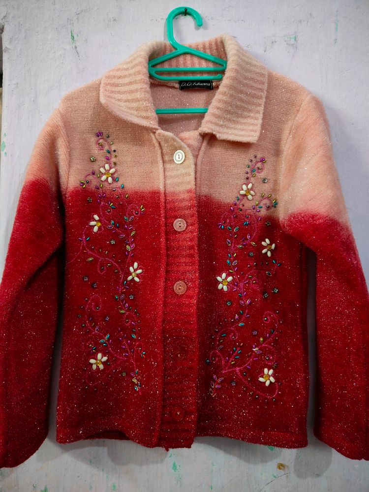 Multicolour Shiny Sweater