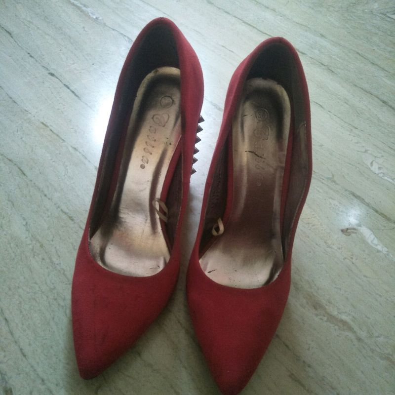 UK Brand Cherry Heels