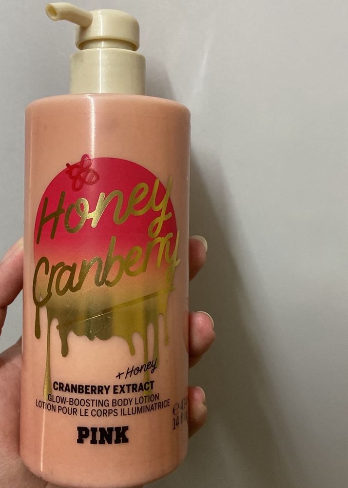 VS honey cranberry lotion