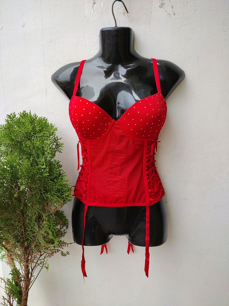 🎉Premium Quality Red Corset