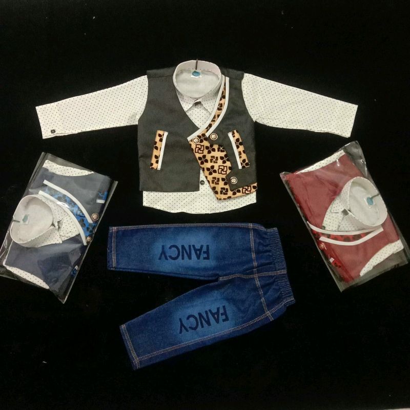 New With Tag ✅ baby Boy Jacket Set💥