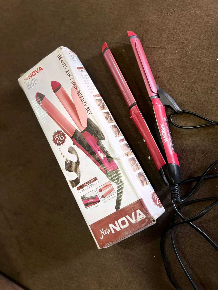 NOVA 3 In 1 Hair Straightener