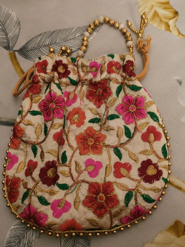 Potli Embroidered