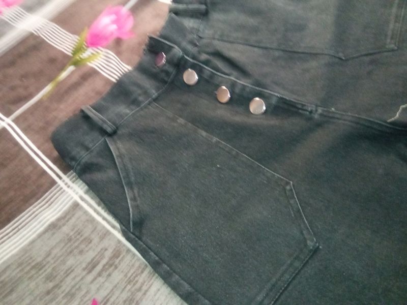 Charcoal Colour Jeans