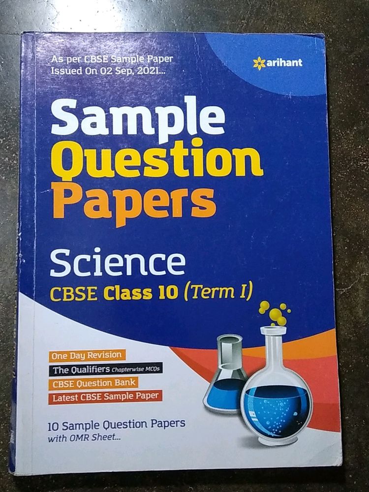 Class 10 Science Sample Question Book