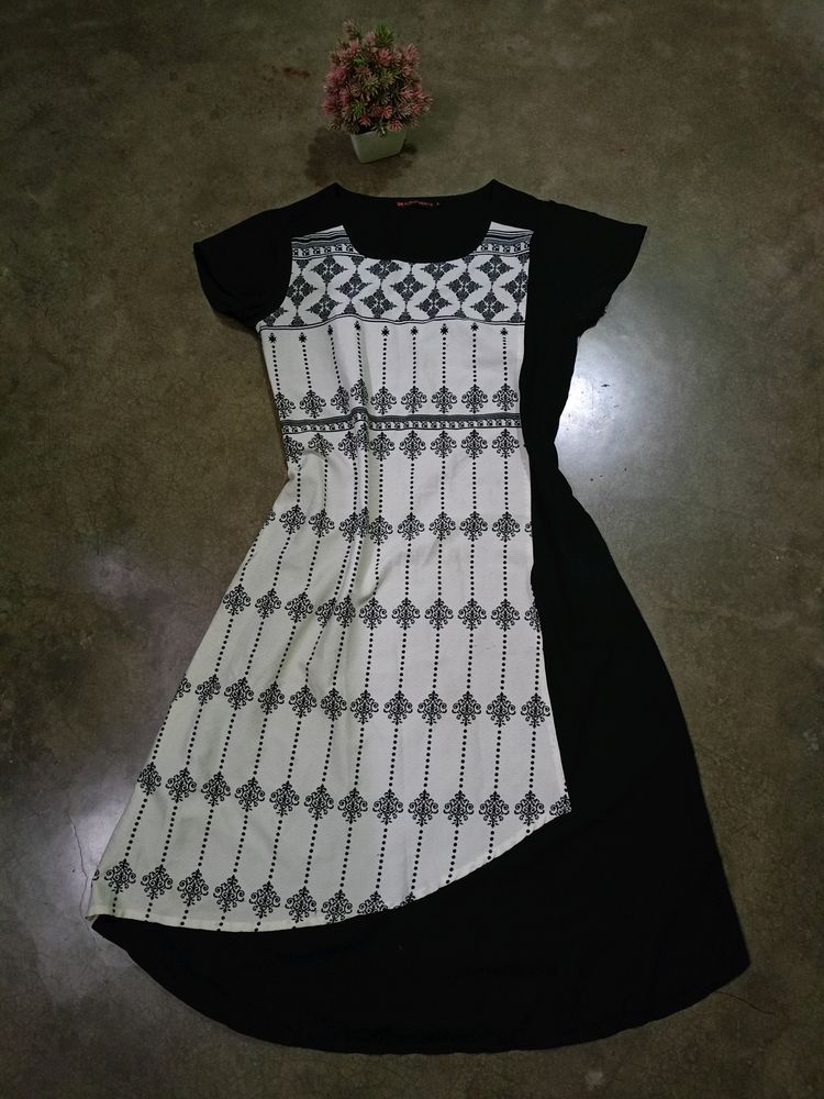 Beautiful Black and white kurta