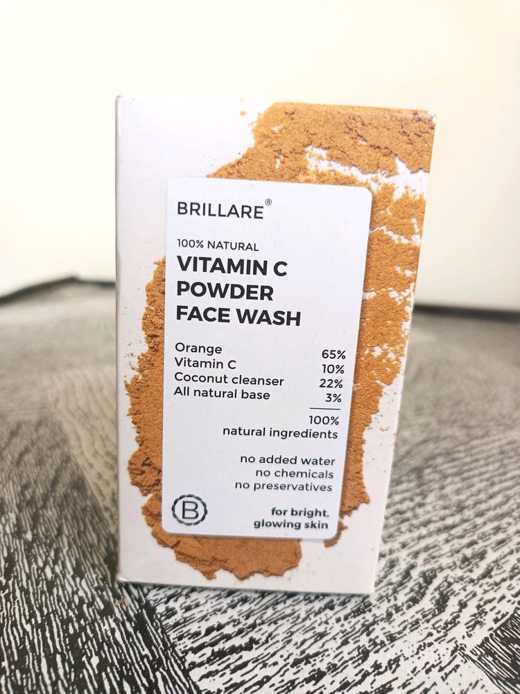 Brillare Vitamin C Face Wash Powder