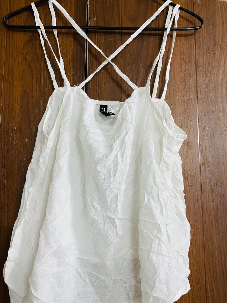 Divided By H&M White Top