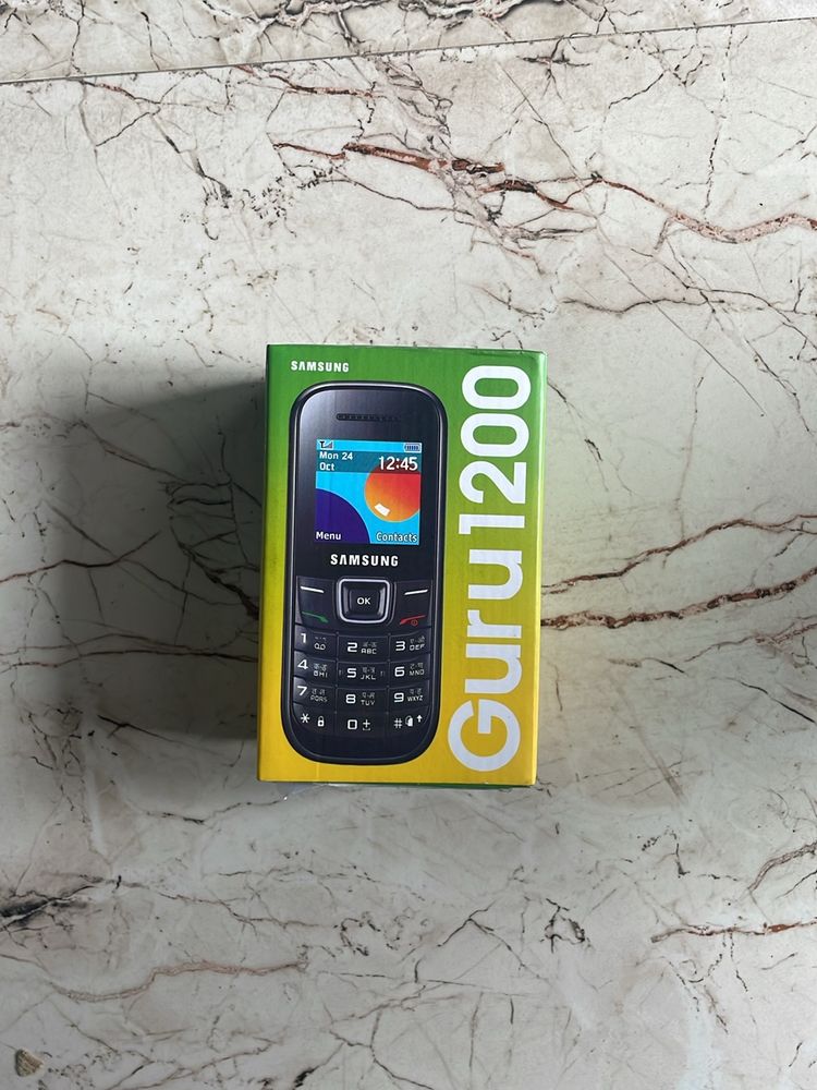 Samsung Guru 1200 New Box Pack Keypad Mobile Phone