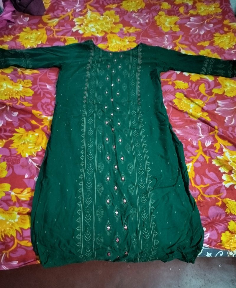 Green Kurta