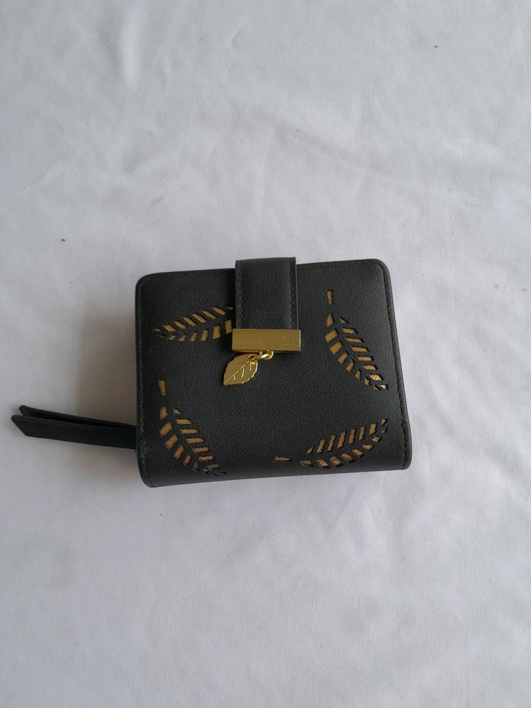 Black Casual Wallet (Women's)