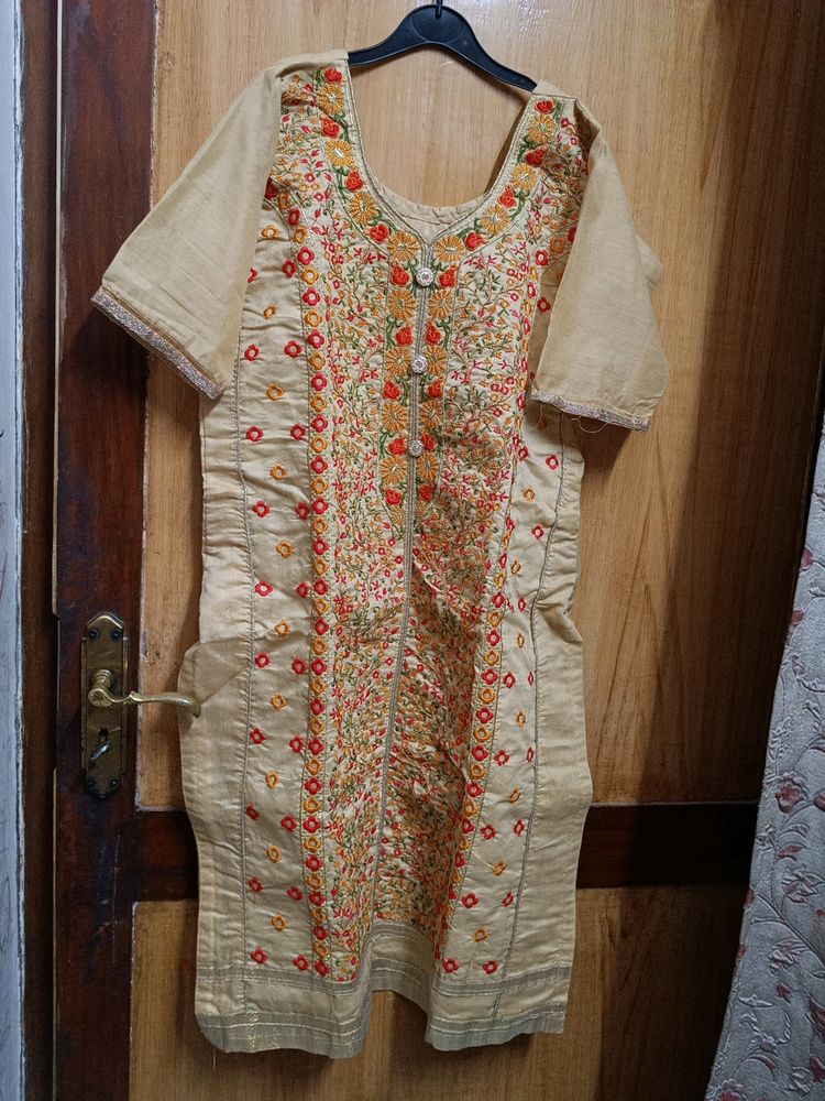 Chanderi Kurti