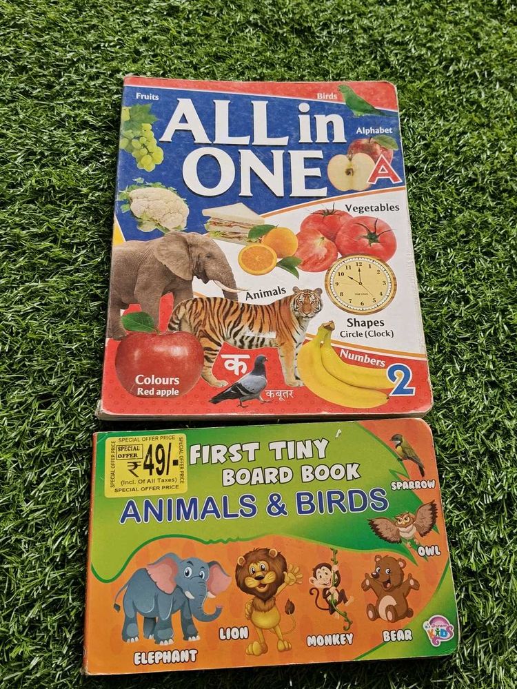 Combo Of 2;Text Book For Preschool Children