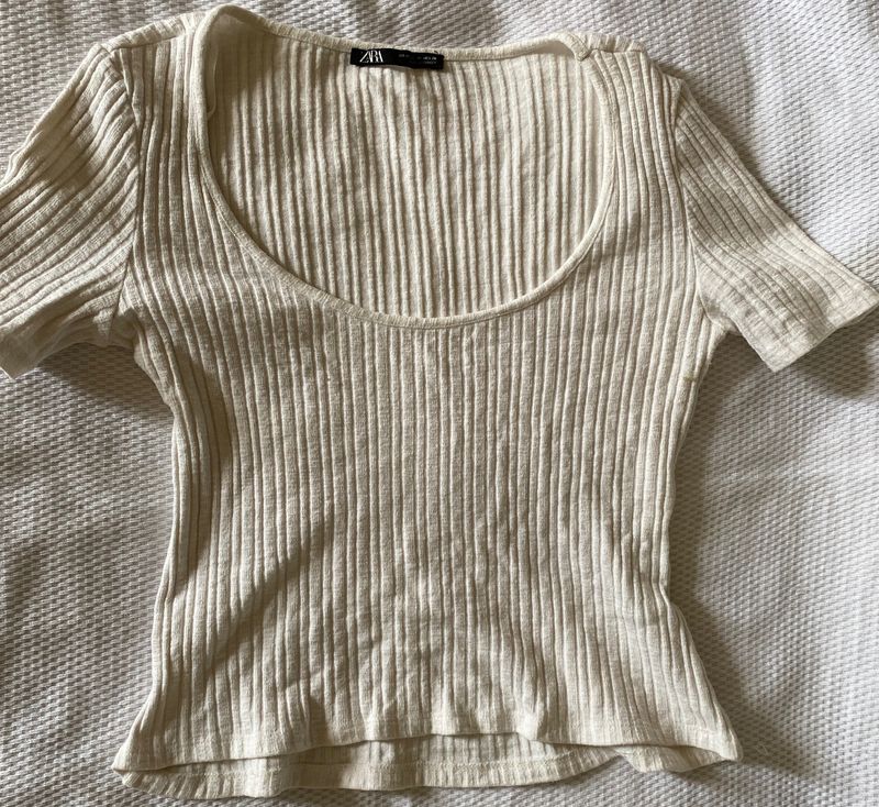 Zara white Top