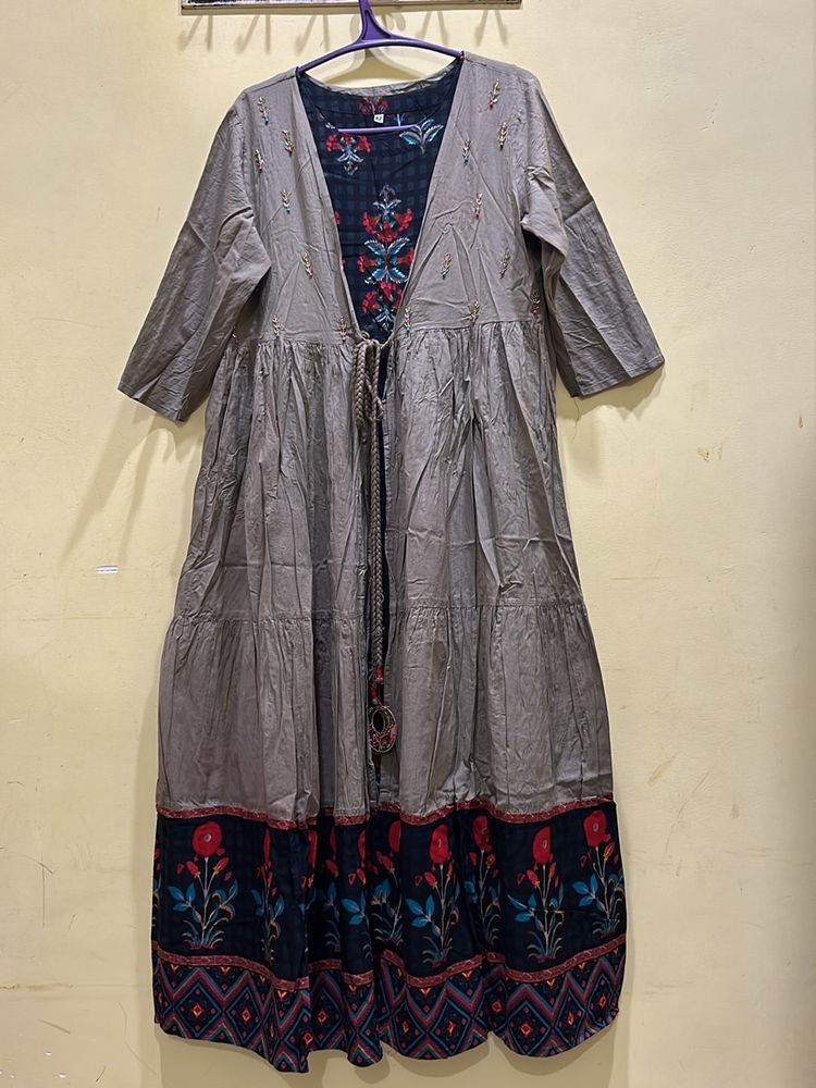 Nehmta Kurta Ethnic Jacket Set Size XL